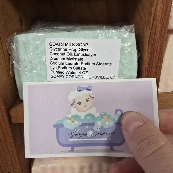 Midnight for Men Goat Milk Soap - Picture 2 of 2